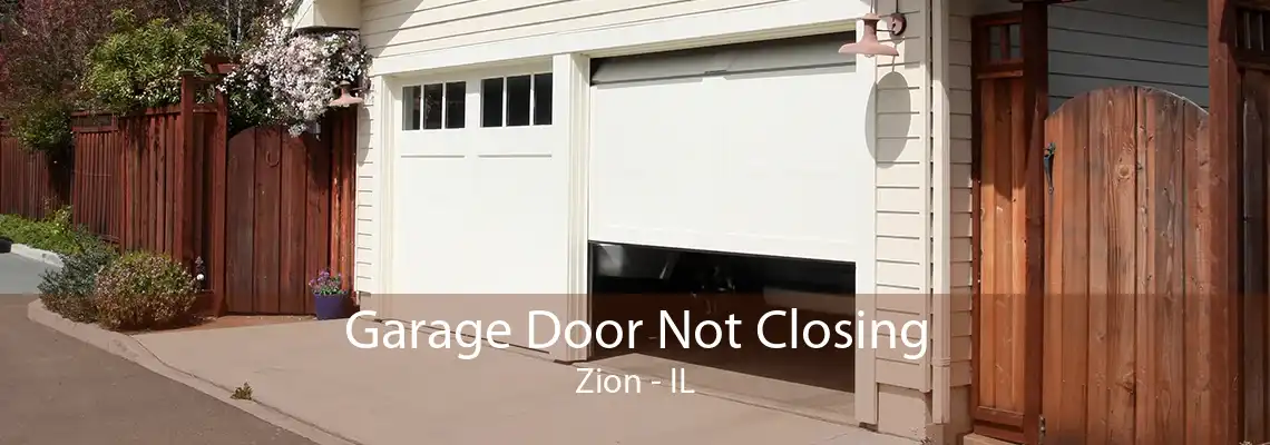 Garage Door Not Closing Zion - IL