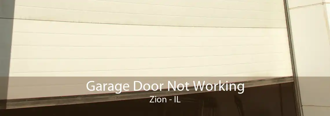 Garage Door Not Working Zion - IL