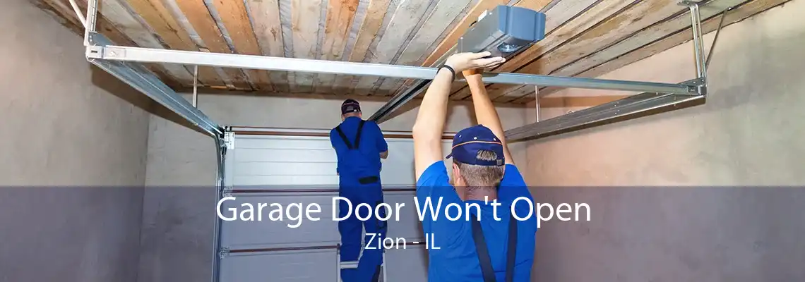 Garage Door Won't Open Zion - IL