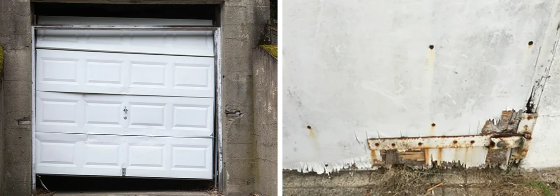 Rotten Commercial Garage Door Repair in Zion, IL