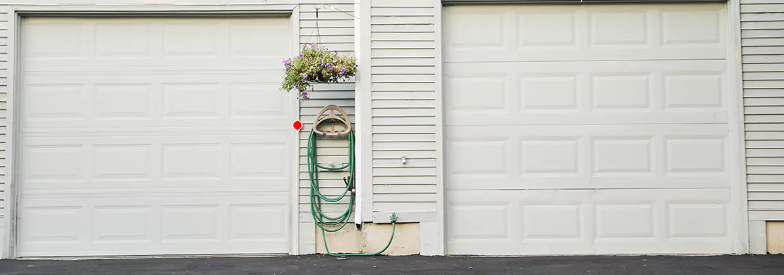 Sectional Garage Door Dropped Down Repair in Zion, Illinois