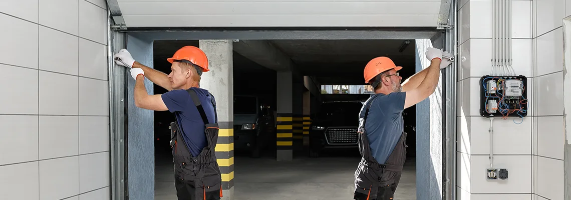 Wooden Garage Door Frame Repair in Zion, Illinois